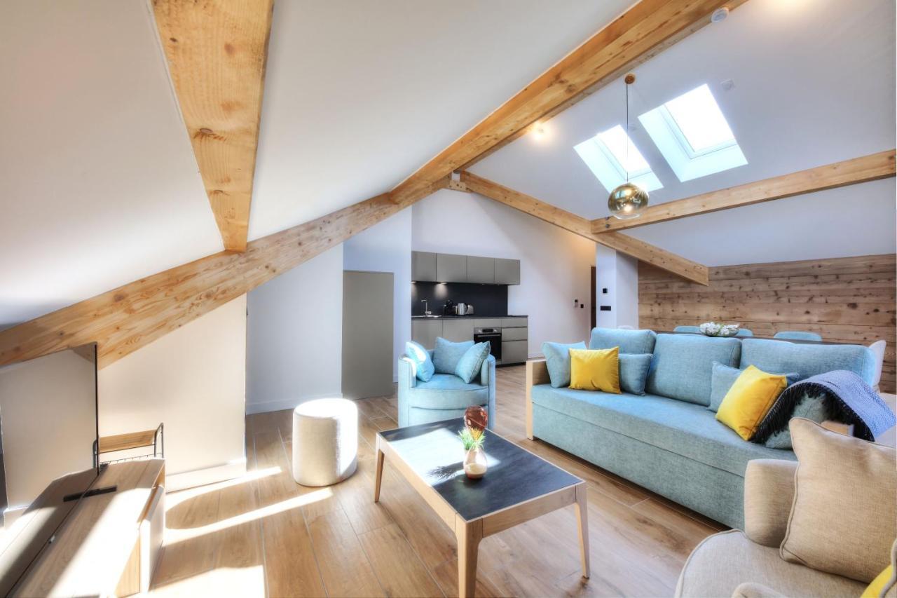 Ferienwohnung Immobilier De Montagne - La Collection - La Telecabine Saint-Gervais-les-Bains Exterior foto