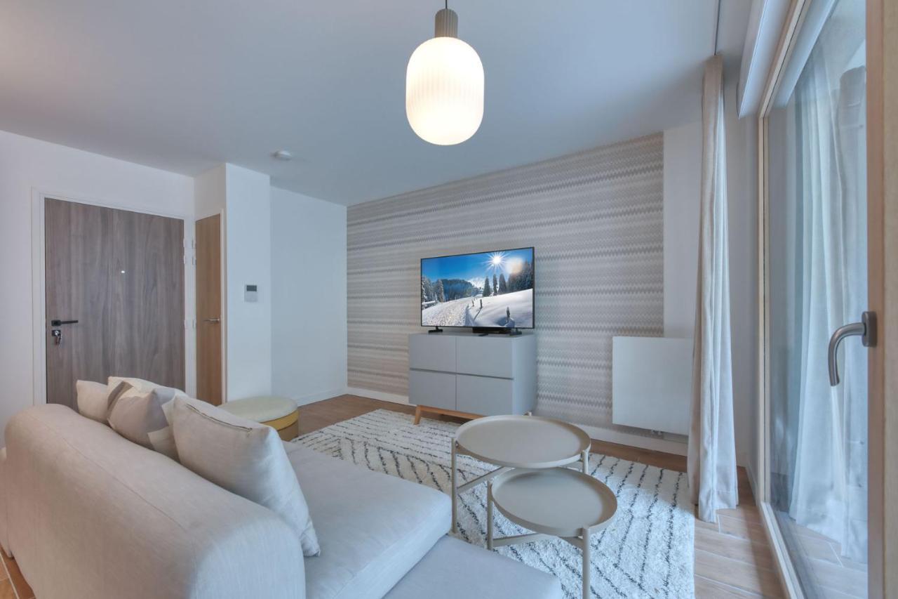 Ferienwohnung Immobilier De Montagne - La Collection - La Telecabine Saint-Gervais-les-Bains Exterior foto