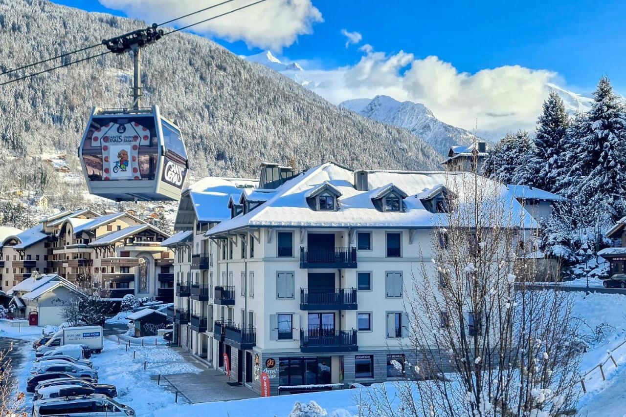 Ferienwohnung Immobilier De Montagne - La Collection - La Telecabine Saint-Gervais-les-Bains Exterior foto